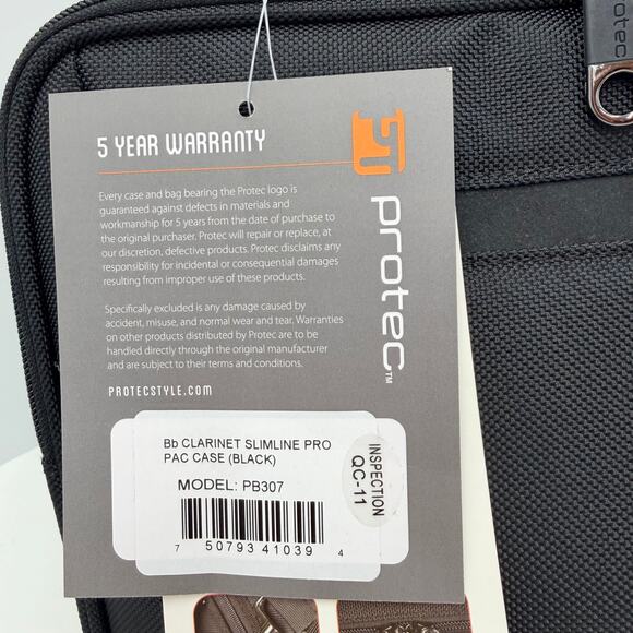 Protec PB307CA PRO PAC Bb Clarinet Black Carry All Case - Picture 9 of 16